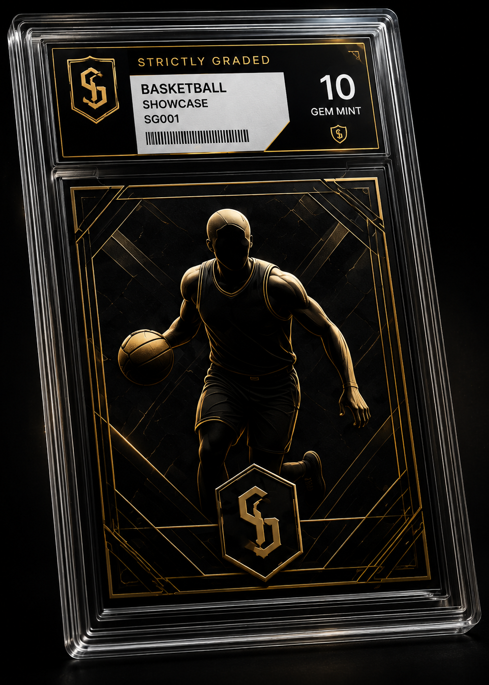 Strictly Graded Basketball Showcase SG001, PSA 10